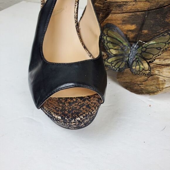 Nine west faux leather ankle strap heels - Picture 8 of 8